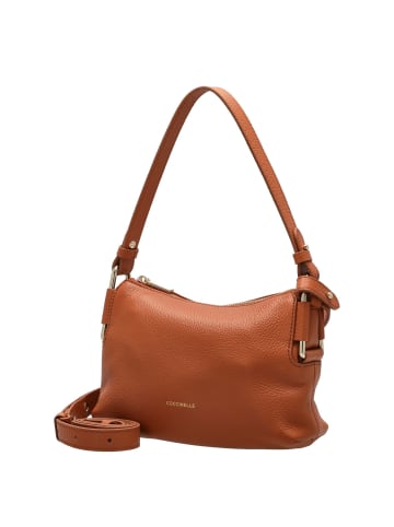 COCCINELLE Rebekka - Schultertasche 23 cm (sandshell) in crab