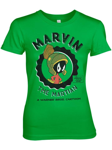 Looney Tunes Shirt "Marvin The Martian Girly Tee" in Grün
