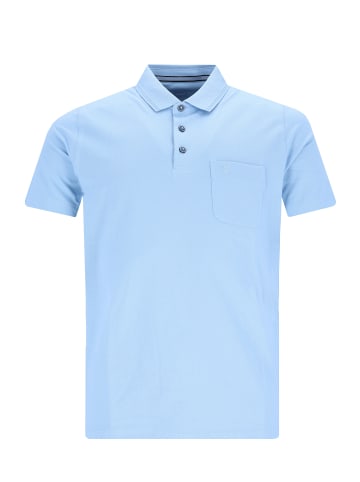 hajo Poloshirt Pique in Hellblau