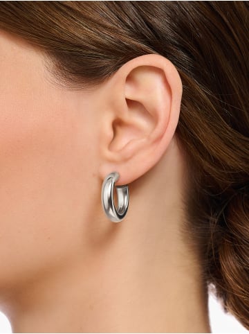 Thomas Sabo Creolen Chunky Klein in silber