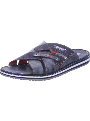 rieker Pantoletten in ozean/navy