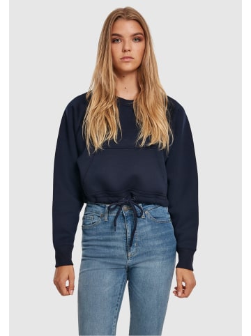 Urban Classics Urban Classics Damen Ladies Oversized Short Raglan Crew in midnightnavy