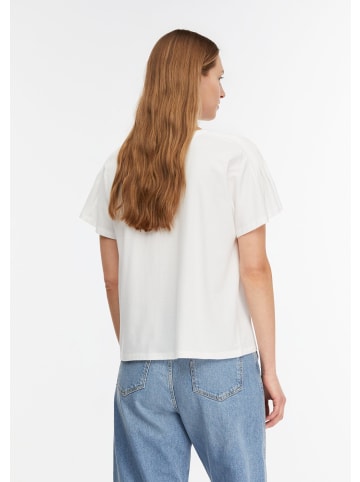 comma T-Shirt  in  0100_weiß