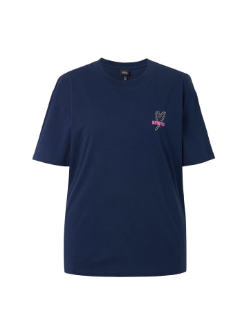 Ulla Popken Shirt in dunkles marine