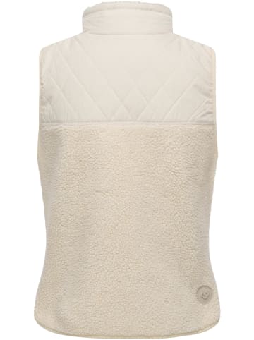 ragwear Plüschweste Junkin Bonded in Ecru