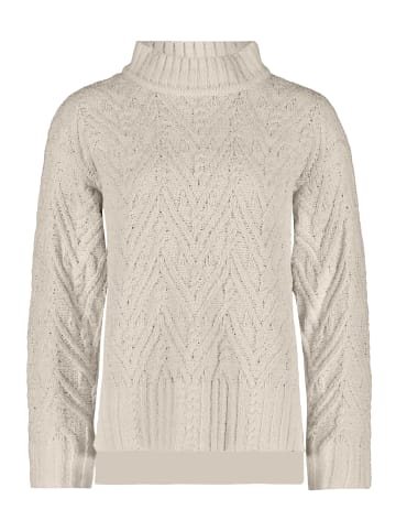 Betty Barclay Strickpullover mit Lurexfaden in beige