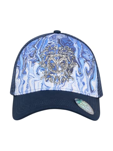 Carlo Colucci Trucker Cap Deni in Navy