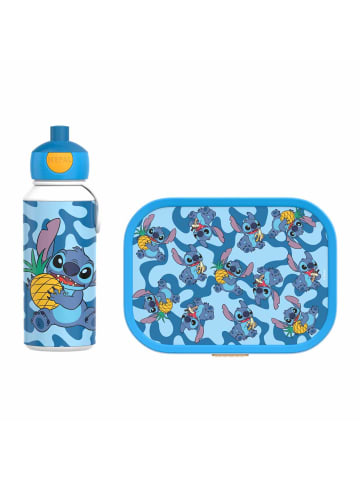 Mepal 2er Set Lunchset Stitch Campus blau-gelb in blau-gelb