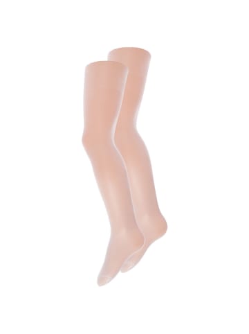 ewers 2er-Set Feinstrumpfhose 2er Pack Satin Sheer in weiß