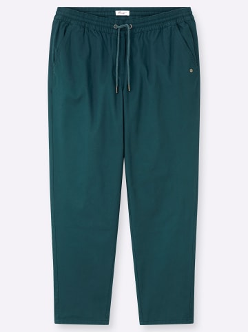 sheego Chinohose in petrol