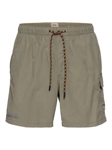 Camel Active Beach Shorts mit Cargotasche in Khaki