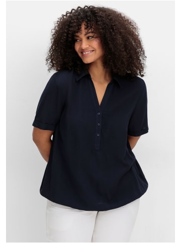 sheego Tunika in tiefblau