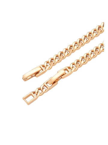 faina Women Crystal-Studded Chain Link Bracelet in Rose Gold Navy
