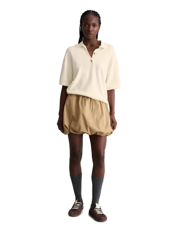 Marc O'Polo DENIM Strick-Poloshirt regular in Creamy White
