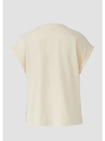 QS T-Shirt in 08D0_helles sand