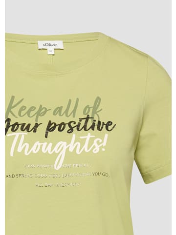 s.Oliver T-Shirt in 72D0_grün