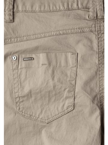 Street One Bermuda mit Turn-Up in Grau