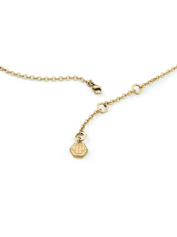 Philipp Plein Kette ROCKED HEARTS in gelbgold