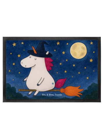 Mr. & Mrs. Panda Schuhabstreifer Einhorn Hexe Design ohne Spruch in Weiß