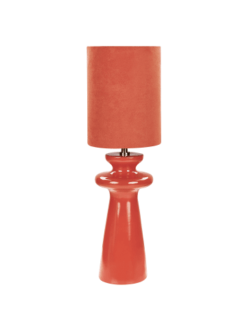 Beliani Tischleuchten OTEROS in Rot - (W) 19 x (H) 62 x (L) 19 cm