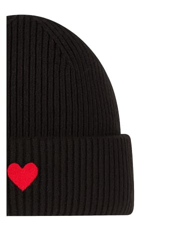 Faera Weiche, gestrickte Mütze für kühle Tage, stylisch und warm in Schwarz-2