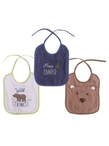 BABY CARE Babylatz-Set 3-teilig in blau