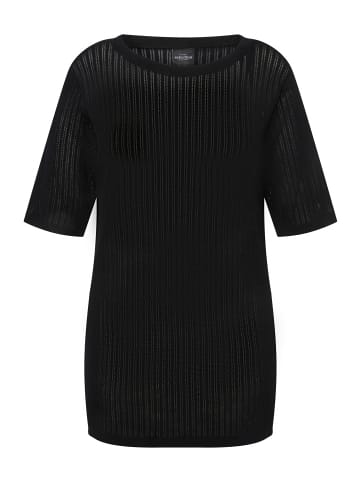 Ulla Popken Pullover in schwarz