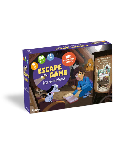 AUZOU Brettspiel Escape Game - Das Spukschloss in Bunt