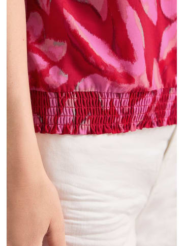 Street One Blusentop in rot rosa - 0001