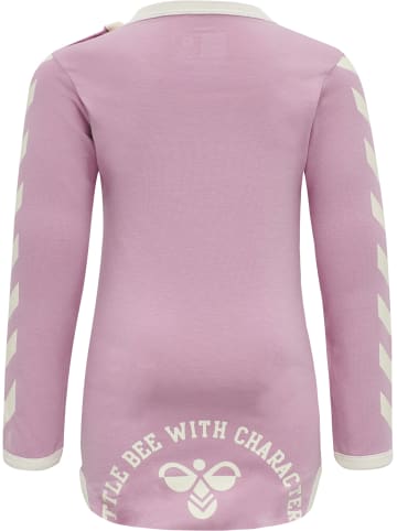 Hummel Kinder Langarmbody in Rosa