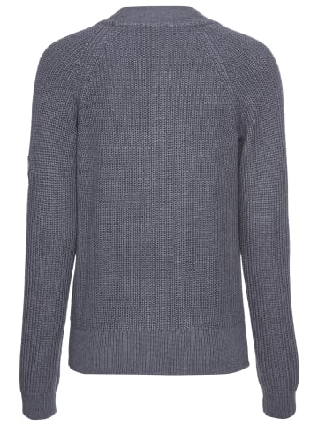 Kangaroos V-Ausschnitt-Pullover in blau