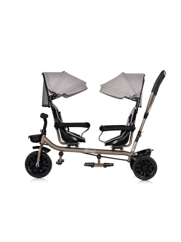 Chipolino Geschwisterdreirad Tricycle Hip Hop in braun