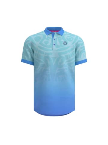 BIDI BADU Pure Wild Polo in Blau/Aqua