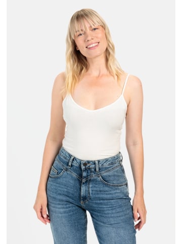 Camel Active Basic Top aus Organic Cotton in Weiß