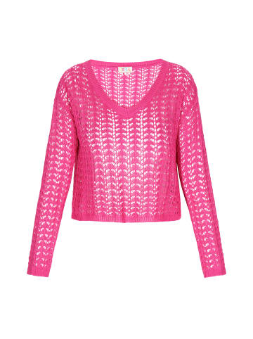 IZIA Sweater in fuchsia