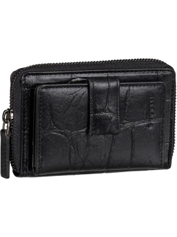 Bugatti Geldbörse Nevio Zip Wallet in Schwarz