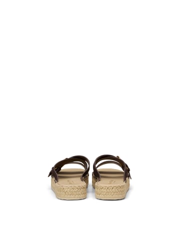 Marc O'Polo Plateau-Pantolette Model Clarissa in Burnt Coffee