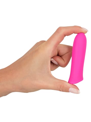 Sweet Smile Vibrator Rechargeable Power Bullet in pink