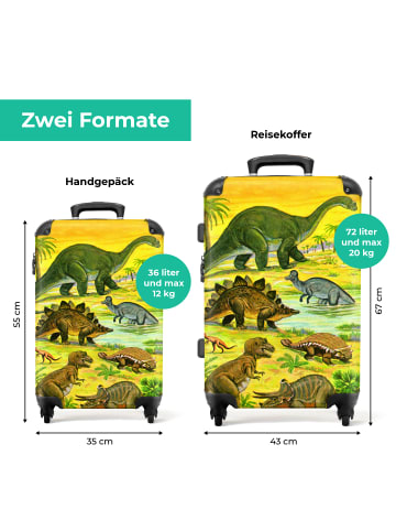 NoBoringSuitCases Suitcase, Handgepäck, Koffer, Trolley, Reisekoffer Bunte