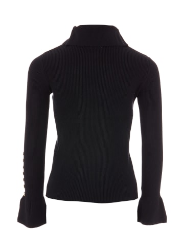 caissa Strickpullover in Schwarz