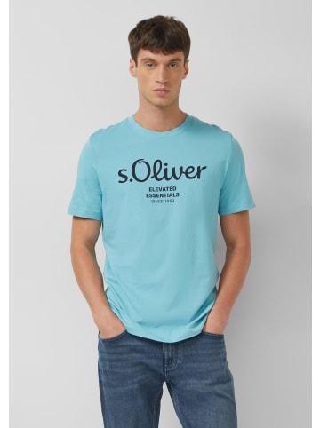 s.Oliver T-Shirt in 66D1_türkisblau