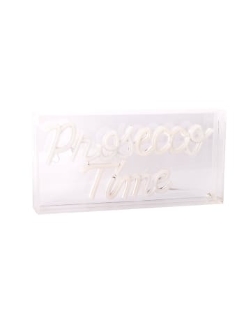 näve LED Tischleuchte "PROSECCO TIME" in klar/transparent