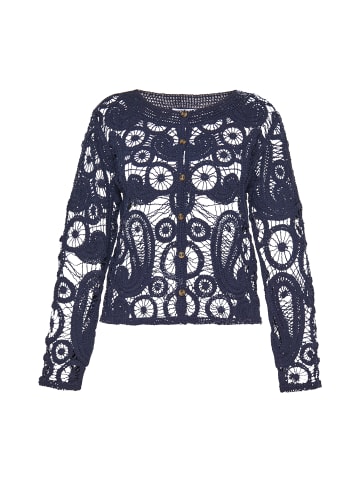 usha FESTIVAL Women Cardigan in Navy