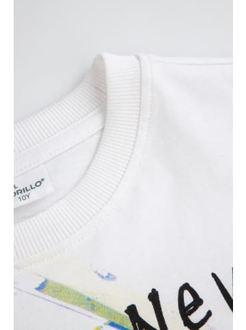 Coccodrillo T-shirt mit kurzen Ärmeln in weiß