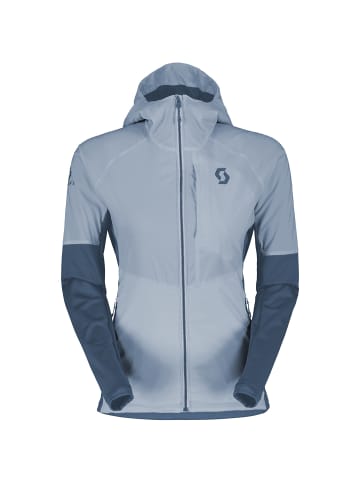 SCOTT W EXPLORAIR ALPHA HOODY in Blau