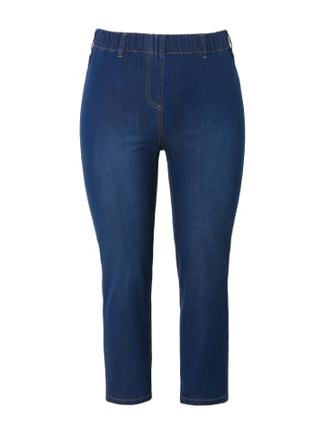 Ulla Popken Hose in blue denim