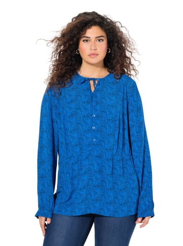 Ulla Popken Bluse in pfauenblau