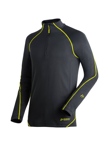 Maier Sports Rollkragen m. RV ROGER in Schwarz