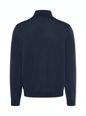 März Pullover Rollkragen 1/1 Arm in Blau