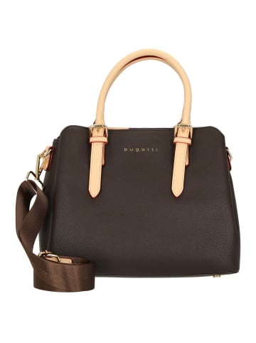 Bugatti Ella M - Henkeltasche 30 cm (beige) in darkbrown